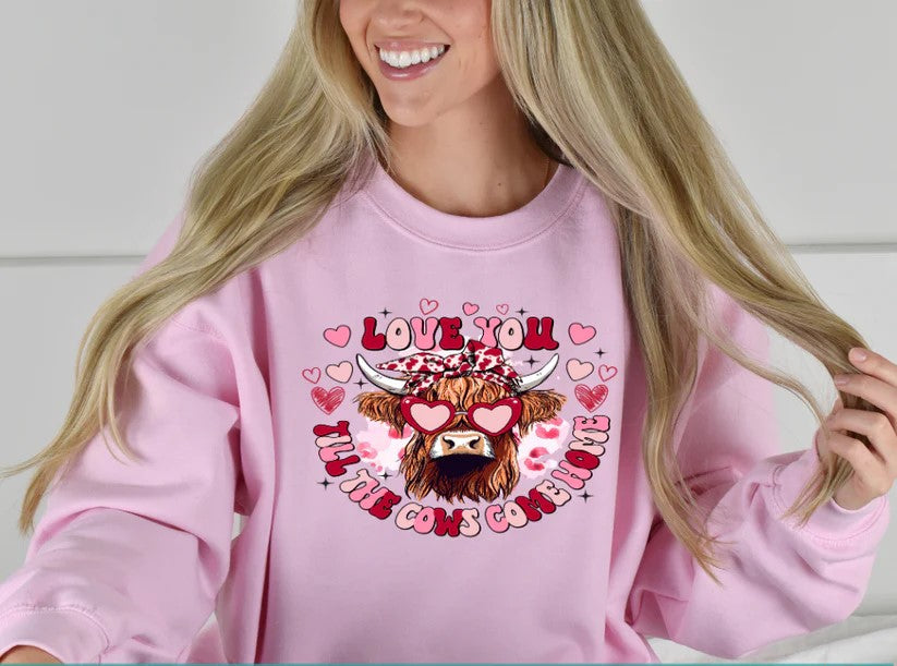 π Love You Till the Cows Come Home Tee β A Heartfelt Country Saying!