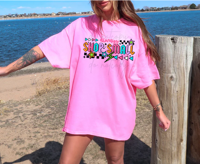 Always Shop Small Tee ποΈβ€οΈπ