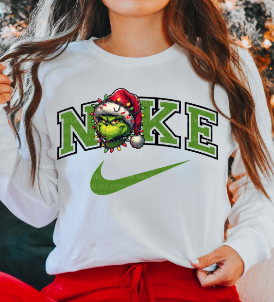 G-R-I-N-C-H Face Swoosh Tee