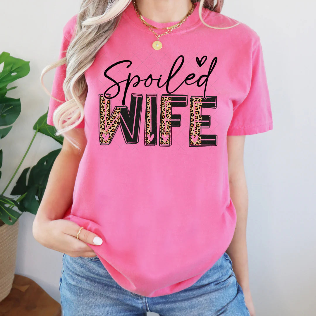 π Spoiled Wife Tee β Because You Deserve the Best!