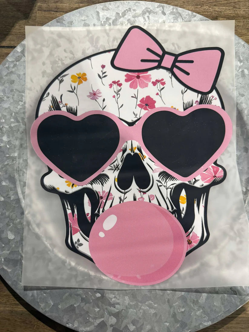 Bubble Gum Skull Tee
