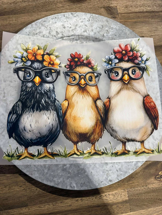 Chicken Floral Tee