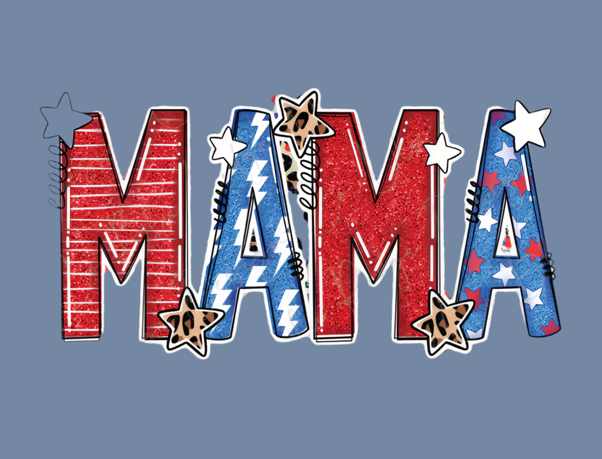 Mama 4th of July Tee