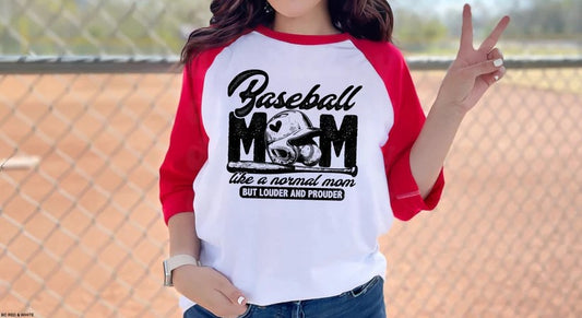 ⚾ Baseball Mom Short Sleeve Tee – Cheer in Style! 💖