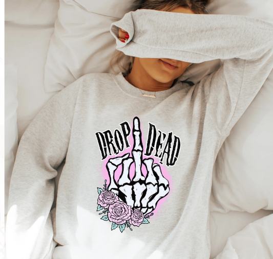 Drop Dead Tee 💀🖕