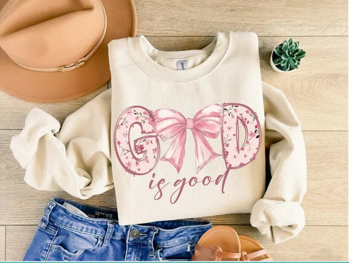 🙏 God Is Good Tee – A Daily Reminder of Faith and Grace!