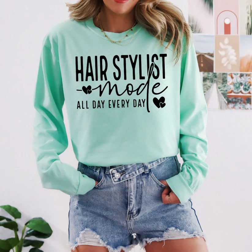 Hair Stylist Mode Tee