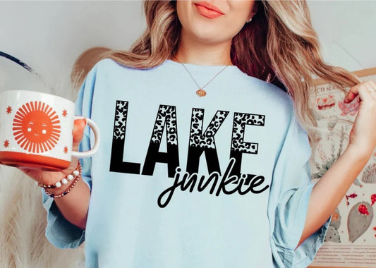 🌊 Lake Junkie Tee – For the True Lakeside Addict!