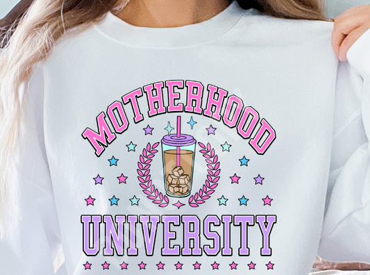 Motherhood University Tee 🎓👩‍👧‍👦