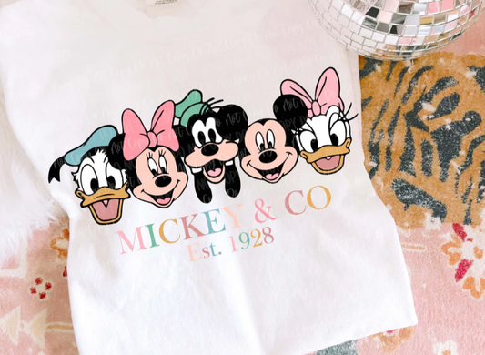 Mouse and Friends Tee 🐭🎉✨