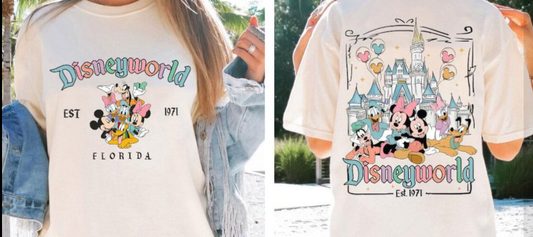 Castle World Tee 🏰🌍✨