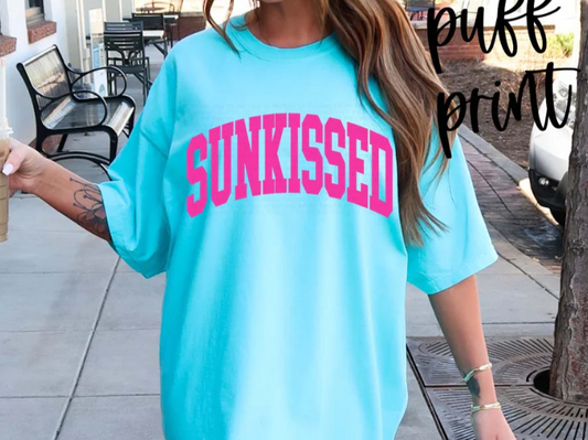 Sunkissed Puff Tee (Pink) ☀️🎀