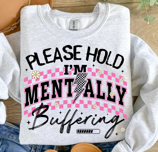 Mentally Buffering Tee ⏳🙄