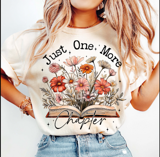 Just One More Chapter Tee 📚🌙