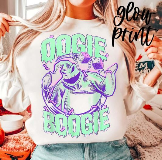Oogie Boogie Glow Tee 🎃⚡️