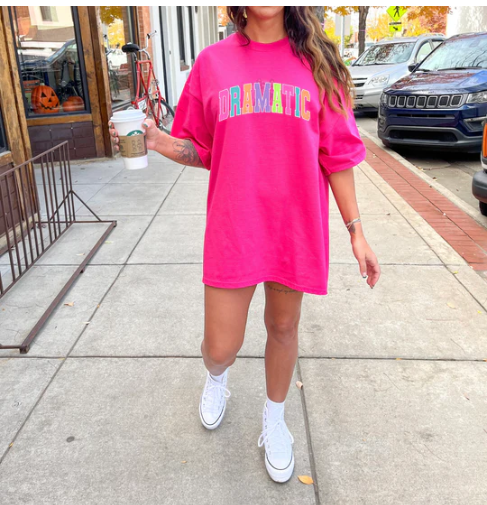 Dramatic Neon Tee 🌟⚡
