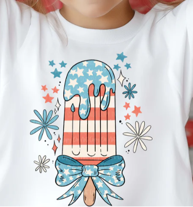 4th of July Popsicle Tee 🍧🇺🇸✨