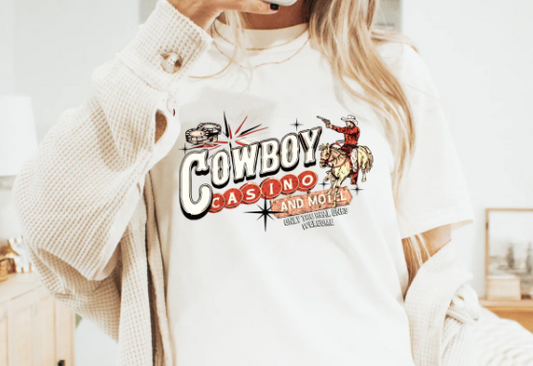 Cowboy Casino Tee 🤠🎰💵