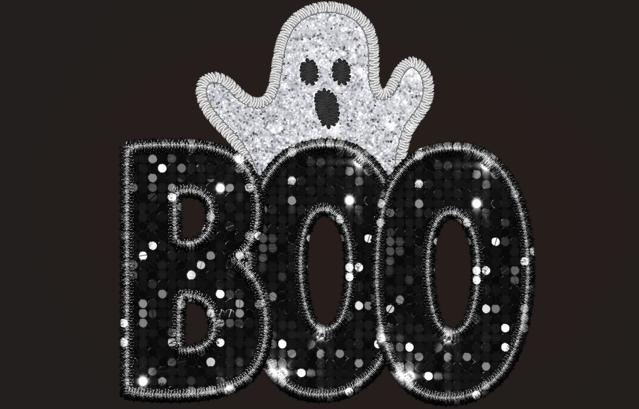 Boo (Glitter) Tee