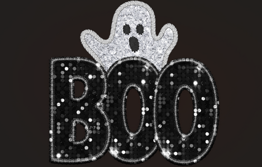 Boo (Glitter) Tee