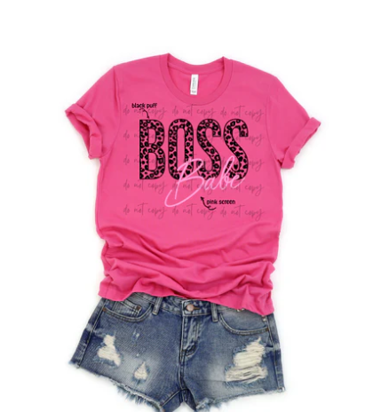 Boss Babe Puff Tee