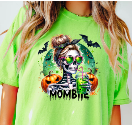 Mombie Skeleton Tee