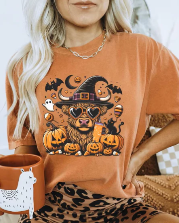 Fall Cow (Glitter)