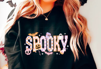 Spooky Tee (Glitter)