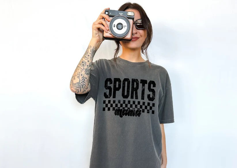 🏅 Sports Mama Tee – Cheering Loud, Loving Strong!