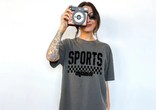 🏅 Sports Mama Tee – Cheering Loud, Loving Strong!