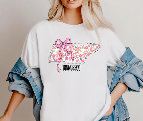 Tennessee Vibrant Graphic Tee 🎀