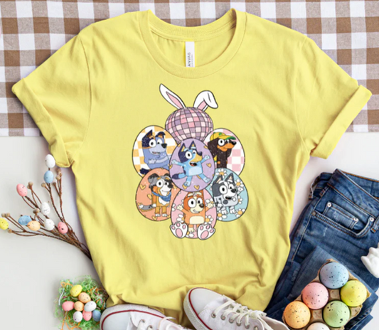 Bluey Easter Tee