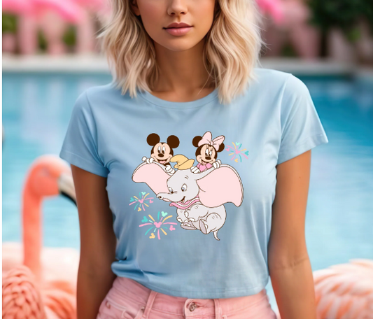 Flying Elephant Graphic Tee 🐘✈️