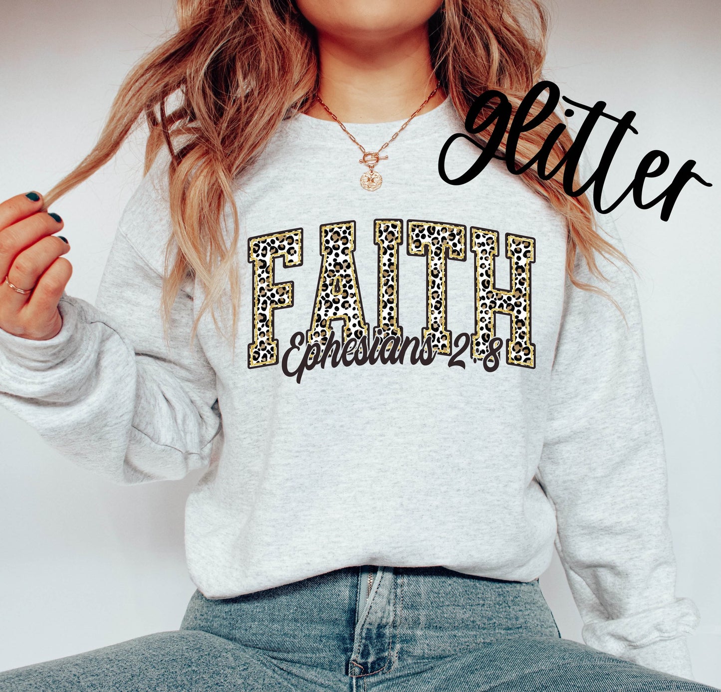 Faith (Leopard) Glitter