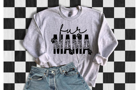 Fur Mama Tee – For the Ones Who Love Their Babies with Paws 🐾💖